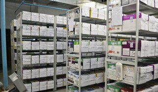 Оборудование стеллажей